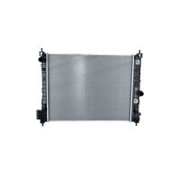 Radiator engine cooling 620 - 495 mm alu NRF for e.g....