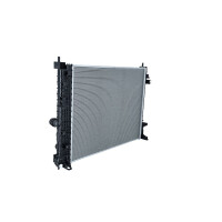 Radiator engine cooling 620 - 495 mm alu NRF for e.g. OPEL MOKKA