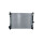 Radiator engine cooling 620 - 495 mm alu NRF for e.g. OPEL MOKKA