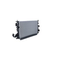 Kühler Motorkühlung Kühlrippen gelötet 680 - 388 mm Alu NRF für u.a. OPEL ASTRA