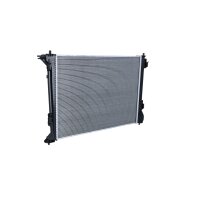Radiator Engine cooling fins brazed 635 - 467 mm alu NRF for e.g. HYUNDAI TUCSON