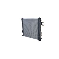 Kühler Motor Kühlrippen gelötet 485 - 467 mm Alu NRF für u.a. HYUNDAI TUCSON
