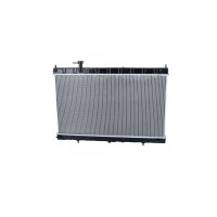 Kühler Motorkühlung Kühlrippen gelötet 740 - 410 mm Aluminium NRF für NISSAN