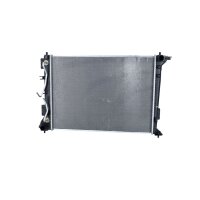 Radiator Engine cooling fins brazed 635 - 467 mm alu NRF...