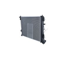 Radiator Engine cooling fins brazed 635 - 467 mm alu NRF for e.g. HYUNDAI TUCSON