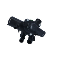 Thermostat coolant opening temperature 109 °C with gaskets NRF for VW GOLF