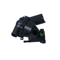 Thermostat coolant opening temperature 109 °C with gaskets NRF for VW GOLF