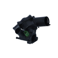 Thermostat coolant opening temperature 109 °C with gaskets NRF for VW GOLF