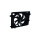 Engine cooling fan anti-overheating 95 W NRF suitable for PEUGEOT 308 and others