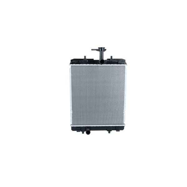 Kühler Motorkühlung Kühlrippen gelötet 375 - 328 mm Alu NRF für u.a. TOYOTA AYGO