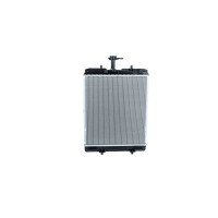 Kühler Motorkühlung Kühlrippen gelötet 375 - 328 mm Alu NRF für u.a. TOYOTA AYGO