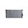 Radiator engine cooling 600 - 328 mm alu NRF for e.g. BMW 5