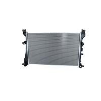 Radiator engine cooling 620 - 395 mm alu NRF for e.g. FIAT TIPO