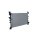 Radiator engine cooling 620 - 395 mm alu NRF for e.g. FIAT TIPO