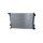 Radiator Engine cooling fins brazed 643 - 474 mm alu NRF for e.g. HYUNDAI TUCSON