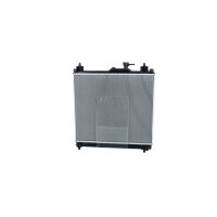 Radiator engine cooling 485 - 425 mm alu NRF for SUZUKI IGNIS