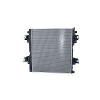 Radiator engine cooling cooling fins brazed 645 - 575 mm alu NRF for TOYOTA LAND