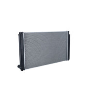 Radiator engine cooling 674 - 415 mm alu NRF for e.g. TOYOTA RAV