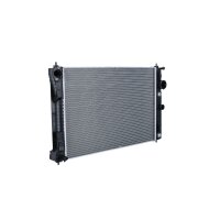 Radiator Engine cooling fins brazed 615 - 439 mm alu NRF for e.g. INFINITI Q50