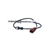 Exhaust gas temperature sensor 2-pin 454 mm cable NRF for VW PASSAT and others