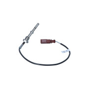 Exhaust gas temperature sensor 2-pin 388 mm cable NRF for SEAT ALTEA and others