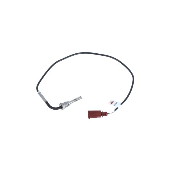 Exhaust gas temperature sensor 2-pin 495 mm cable NRF for VW MULTIVAN and others