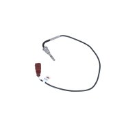 Exhaust gas temperature sensor 2-pin 495 mm cable NRF for VW MULTIVAN and others