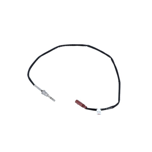 Exhaust gas temperature sensor 2-pin 835 mm cable NRF for e.g. SKODA OCTAVIA