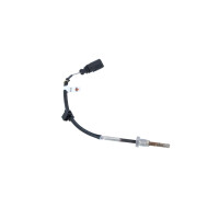 Exhaust gas temperature sensor 2-pin 207 mm cable NRF for AUDI A5 and others