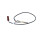 Exhaust gas temperature sensor 2-pin 508 mm cable NRF for AUDI Q7 and others