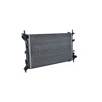 Radiator Engine cooling fins 599 - 354 mm aluminium NRF for e.g. FORD FOCUS