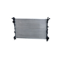 Radiator Engine cooling fins 620 - 396 mm aluminium NRF...