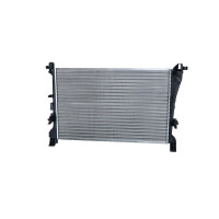 Radiator Engine cooling fins 620 - 396 mm aluminium NRF suitable for FIAT 500L
