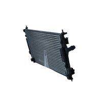 Kühler Motor Kühlrippen 650 - 408 mm Alu NRF für u.a. PEUGEOT 308