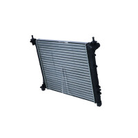 Radiator Engine cooling fins 480 - 395 mm aluminium NRF for e.g. FIAT PANDA