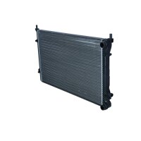 Kühler Motor Kühlrippen 650 - 406 mm Alu NRF...