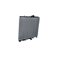 Kühler Motor Kühlrippen 563 - 465 mm Alu NRF für u.a. CITROËN C8