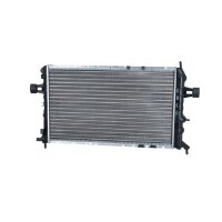 Kühler Motor Kühlrippen 600 - 366 mm Alu NRF für u.a. OPEL ASTRA