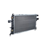 Kühler Motor Kühlrippen 600 - 366 mm Alu NRF für u.a. OPEL ASTRA