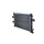 Kühler Motor Kühlrippen 600 - 366 mm Alu NRF für u.a. OPEL ASTRA