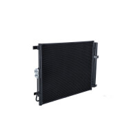 Air conditioning condenser with sealing ring NRF fits KIA SOUL