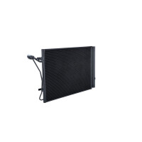 Air conditioning condenser with sealing ring NRF fits HYUNDAI i20