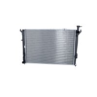 Radiator Engine cooling fins brazed 670 - 482 mm alu NRF...