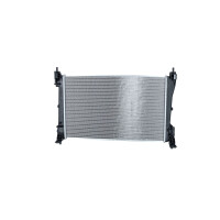 Radiator engine cooling 620 - 398 mm alu NRF for e.g. FIAT PUNTO