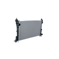 Radiator engine cooling 620 - 398 mm alu NRF for e.g. FIAT PUNTO
