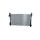 Radiator engine cooling 620 - 398 mm alu NRF for e.g. FIAT PUNTO