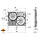 Fan engine cooling anti-overheating NRF suitable for e.g. VW SHARAN