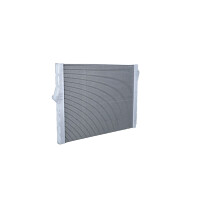 Kühler Motorkühlung Kühlrippen gelötet 600 - 496 mm Aluminium NRF für BMW 7er