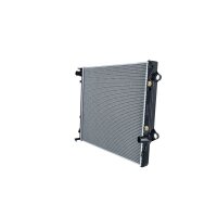 Radiator engine cooling cooling fins brazed 650 - 588 mm...