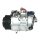 Compressor air conditioning with V-ribbed belt pulley 110mm NRF for BMW 1